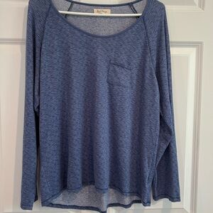 Nuit Rouge Long Sleeve Top